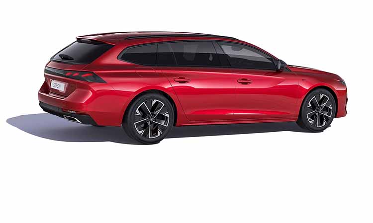Peugeot 508 SW Rood