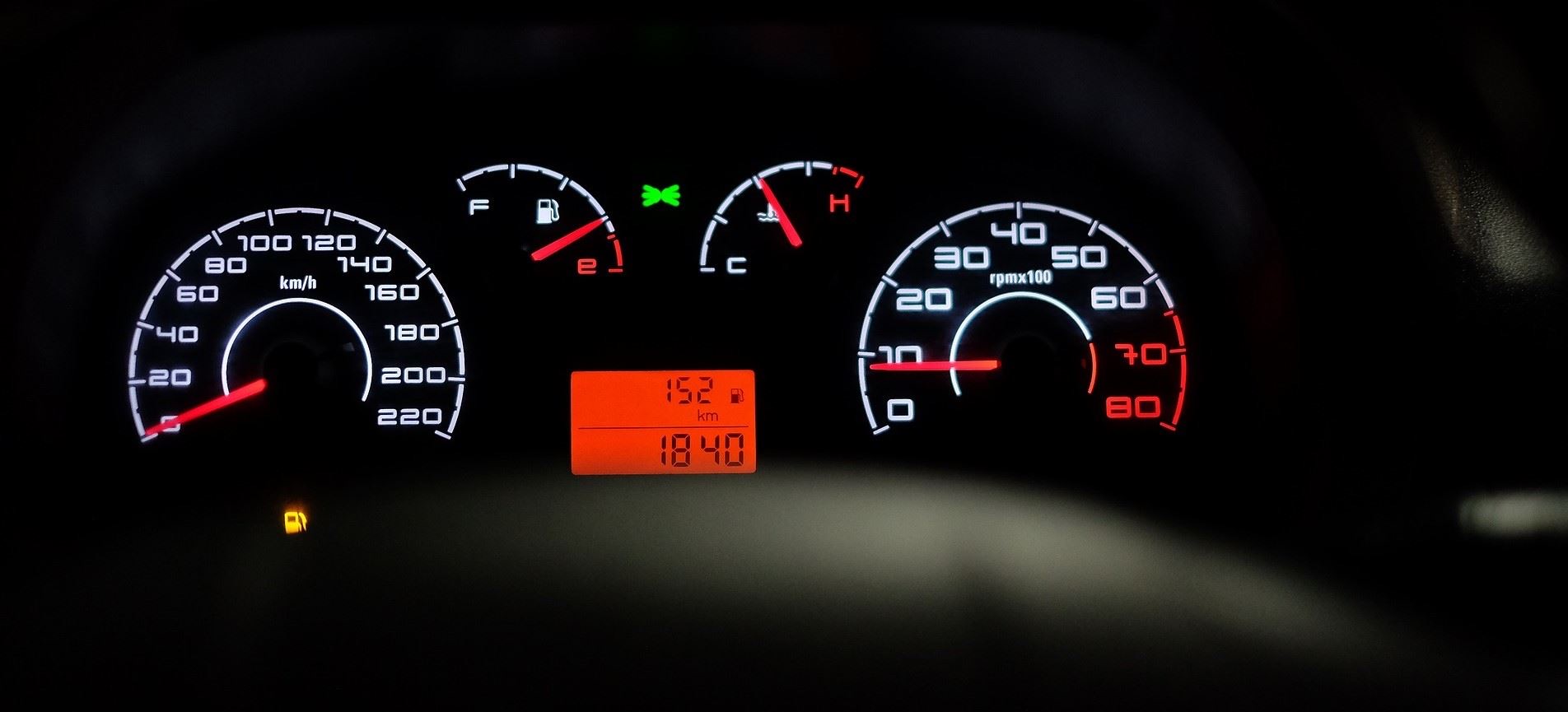 Dashboard lampje 