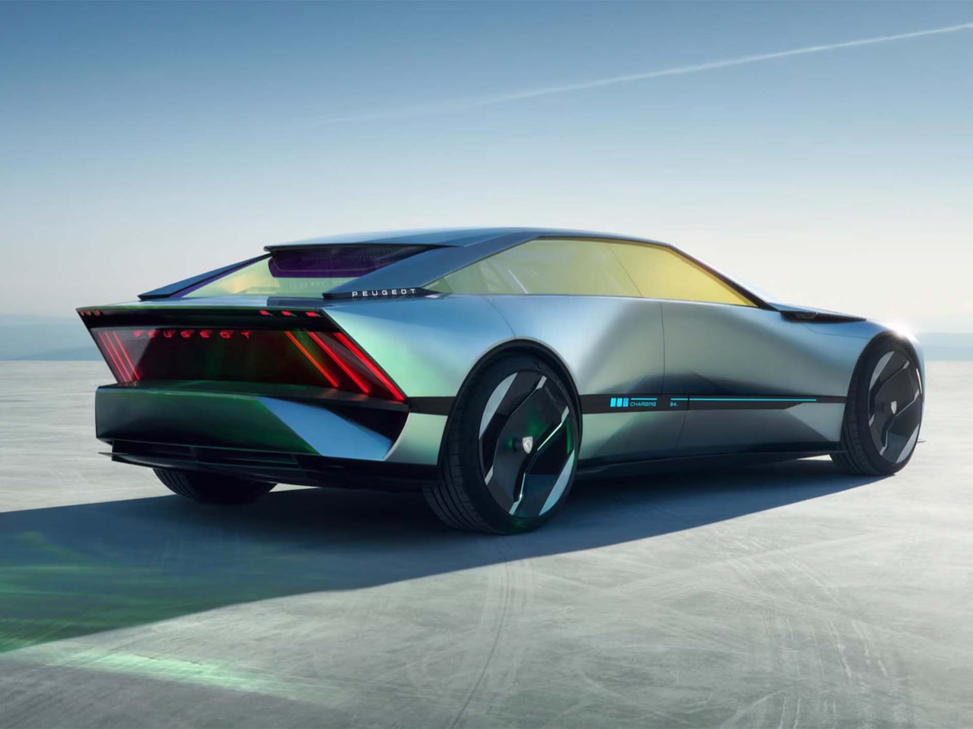 Peugeot Inception Concept zijaanzicht