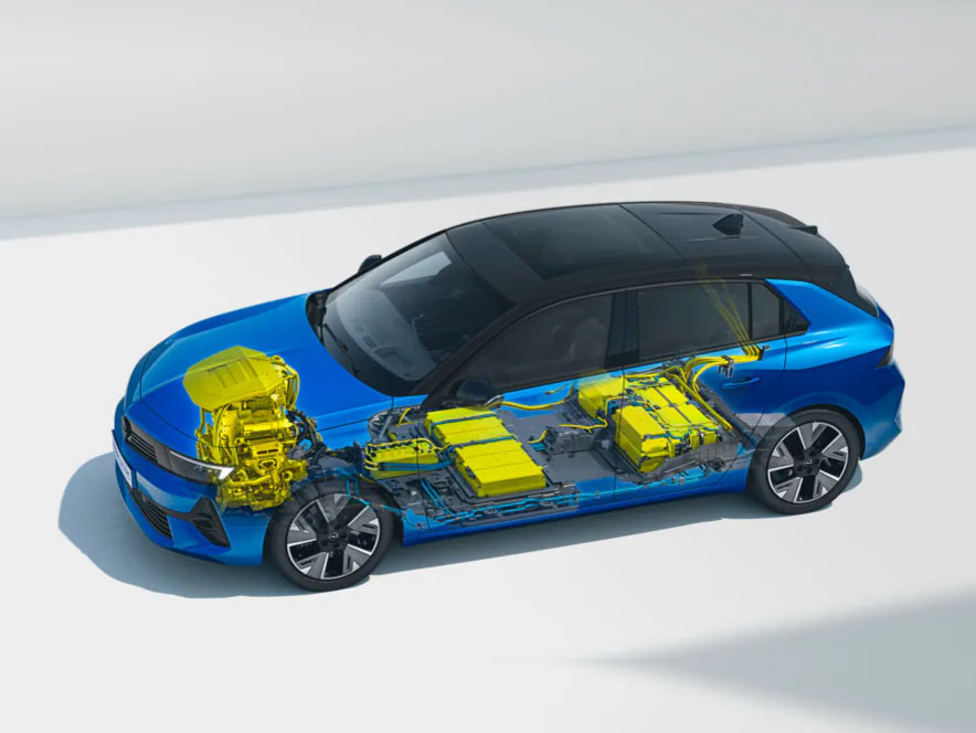 Opel Astra BAtterij