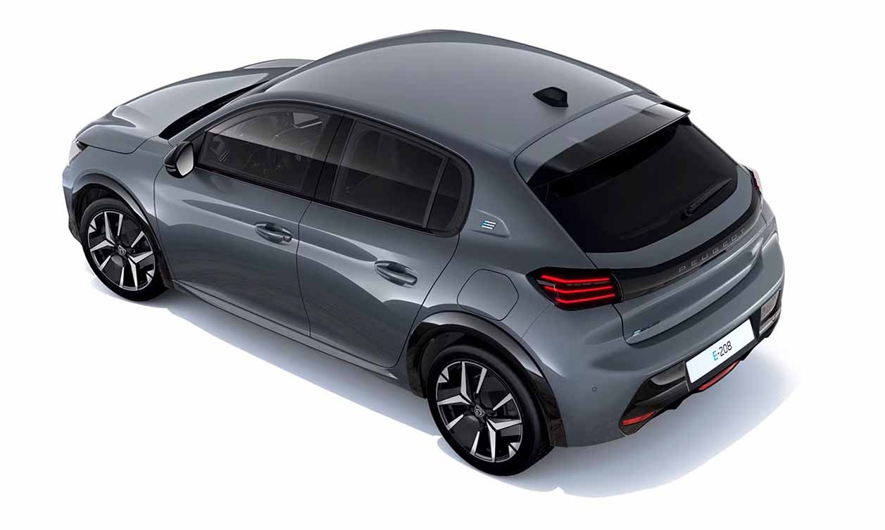 Peugeot 208 grijs