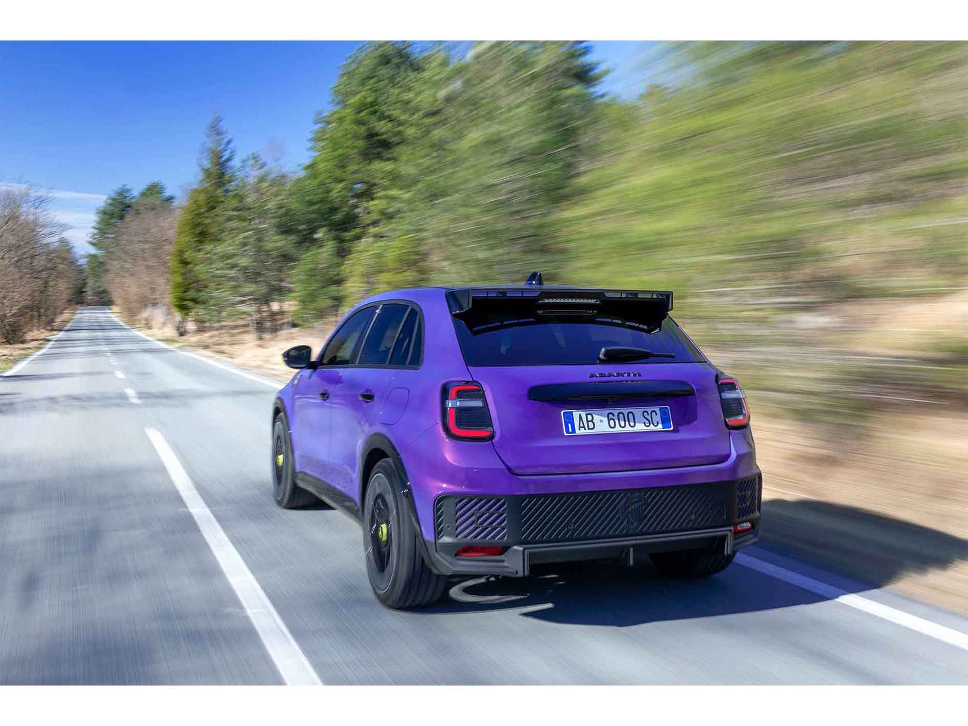 Abarth 600E achterkant