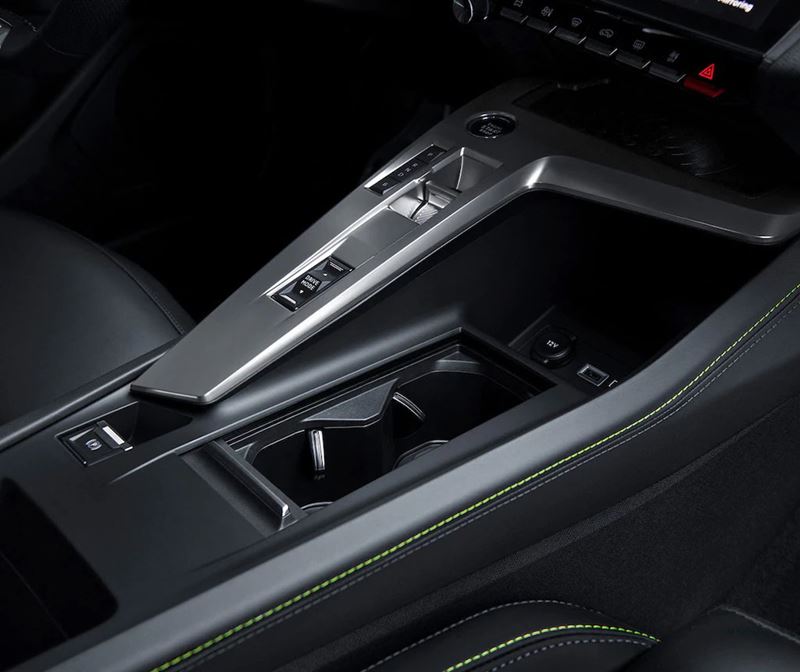 De nieuwe Peugeot 308 Middenconsole