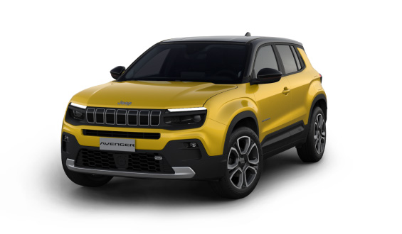 Jeep Avenger geel