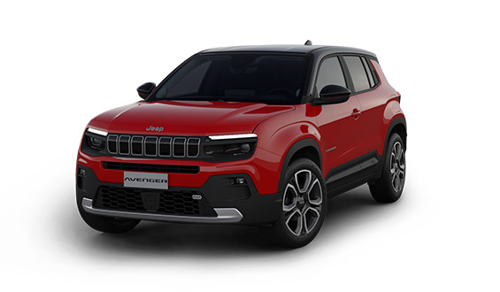 Jeep Avenger rood
